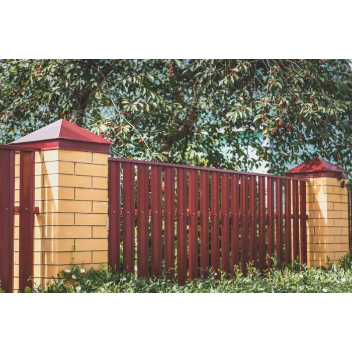 Штакетник М-образный В Grand Line 0,45 Print Premium Golden Wood Golden Wood